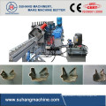 1.5mm-2mm Galvanized Steel Hydraulic Punching Gearbox Drive Vineyard Post Roll Forming Machine